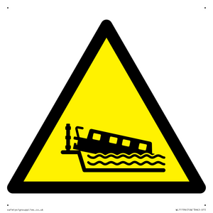 W519 Warning: Grounding narrow boat on lock cill